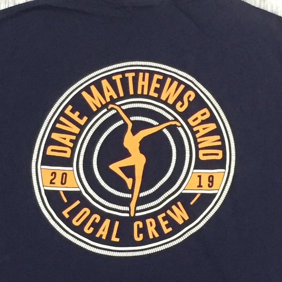 Dave Matthews Band 2018 Summer Local Crew T-Shirt - Picture 4 of 5